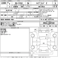 Toyota COROLLA CROSS лот № 2200 оценка 5  с аукциона в Японии 2