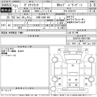 Toyota DYNA лот № 30653 оценка 3.5  с аукциона в Японии 10