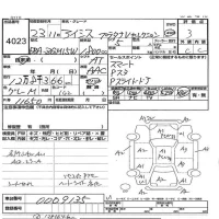 Toyota ISIS лот № 4023 оценка 3  с аукциона в Японии 3