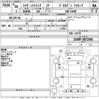 Daihatsu HIJET TRUCK лот № 7026 оценка RA  с аукциона в Японии 2