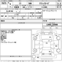 Daihatsu MIRA лот № 7075 оценка 3.5  с аукциона в Японии 2