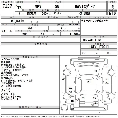 Mazda MPV  с аукциона в Японии