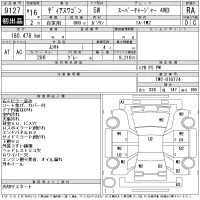 Subaru GOLF ALLTRACK лот № 9127 оценка RA  с аукциона в Японии 11