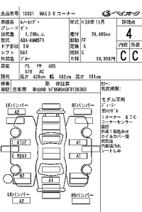 Renault KANGOO лот № 10031 оценка 4  с аукциона в Японии 6