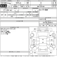 Toyota RACTIS лот № 10190 оценка 3.5  с аукциона в Японии 11