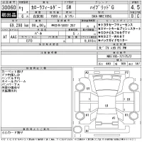 Toyota COROLLA FIELDER лот № 30060 оценка 4.5  с аукциона в Японии 11