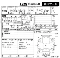 Nissan X-TRAIL лот № 6016 оценка R  с аукциона в Японии 5
