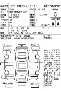 Mazda CX-30 лот № 60197 оценка 5  с аукциона в Японии 6