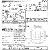 Daihatsu HIJET TRUCK лот № 4034 оценка 3  с аукциона в Японии 6