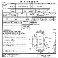 Nissan CARAVAN VAN лот № 85074 оценка R  с аукциона в Японии 11