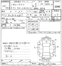 Subaru LEGACY лот № 2040 оценка 3.5  с аукциона в Японии 8