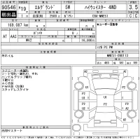 Nissan ELGRAND лот № 90546 оценка 3.5  с аукциона в Японии 11