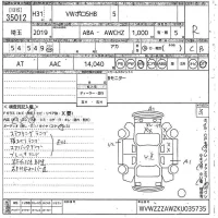 Volkswagen POLO лот № 35012 оценка R  с аукциона в Японии 10