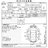 Mazda DEMIO лот № 90136 оценка R  с аукциона в Японии 10