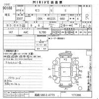 Nissan MOCO лот № 90188 оценка R  с аукциона в Японии 10