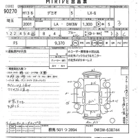 Mazda DEMIO лот № 90270 оценка 3  с аукциона в Японии 10