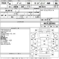 Toyota PASSO лот № 7010 оценка RA  с аукциона в Японии 2