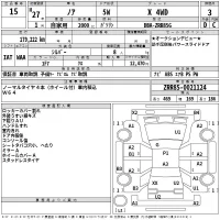 Toyota NOAH лот № 15 оценка 3  с аукциона в Японии 2