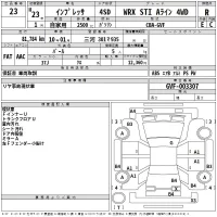 Subaru IMPREZA лот № 23 оценка R  с аукциона в Японии 2