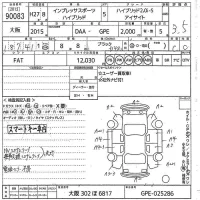 Subaru IMPREZA лот № 90083 оценка 3.5  с аукциона в Японии 10