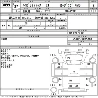 Daihatsu HIJET TRUCK лот № 3099 оценка 3  с аукциона в Японии 2