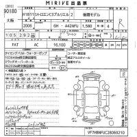 Citroen C3 лот № 90180 оценка R  с аукциона в Японии 9