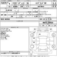 Suzuki SOLIO лот № 72079 оценка 3.5  с аукциона в Японии 2
