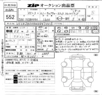 Renault Captur лот № 552 оценка 5  с аукциона в Японии 6