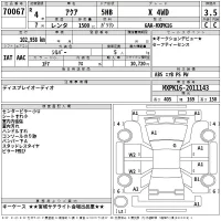 Toyota AQUA лот № 70067 оценка 3.5  с аукциона в Японии 2