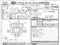 Mitsubishi MINIYON лот № 1004 оценка 3  с аукциона в Японии 4