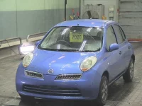 Nissan MARCH лот № 7026 оценка RA  с аукциона в Японии 2