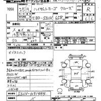 Daihatsu HIJET VAN лот № 7056 оценка R  с аукциона в Японии 2