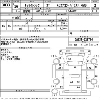 Suzuki CARRY TRUCK лот № 3033 оценка 3  с аукциона в Японии 2