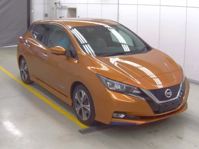 Nissan LEAF  с аукциона в Японии