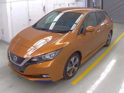 Nissan LEAF  с аукциона в Японии