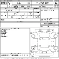 Daihatsu ROCKY лот № 80583 оценка RA  с аукциона в Японии 2