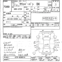 Nissan CLIPPER VAN лот № 7089 оценка 3  с аукциона в Японии 4
