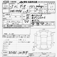 Mazda DEMIO лот № 30011 оценка 3.5  с аукциона в Японии 9