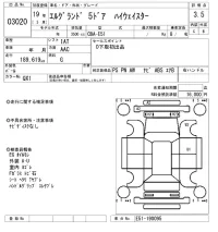 Nissan ELGRAND лот № 3020 оценка 3.5  с аукциона в Японии 6