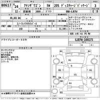 Mazda ATENZA WAGON лот № 80617 оценка 3  с аукциона в Японии 2
