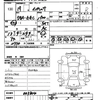 Subaru IMPREZA  с аукциона в Японии