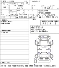 Nissan ROOX лот № 3007 оценка 5  с аукциона в Японии 5