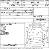 Daihatsu TANTO лот № 77079 оценка 3  с аукциона в Японии 2