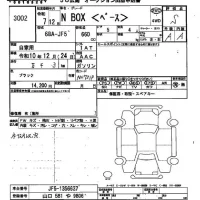 Honda N BOX лот № 3002 оценка S  с аукциона в Японии 2