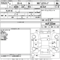 Mazda CX-8 лот № 73523 оценка RA  с аукциона в Японии 2