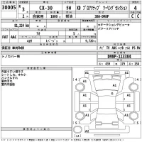 Mazda CX-30 лот № 30005 оценка 4  с аукциона в Японии 2