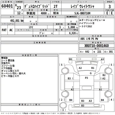 Hino DUTRO  с аукциона в Японии