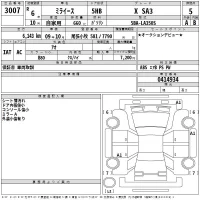 Daihatsu MIRA E S лот № 3007 оценка 5  с аукциона в Японии 2