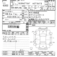 Toyota SIENTA лот № 6302 оценка 3.5  с аукциона в Японии 11