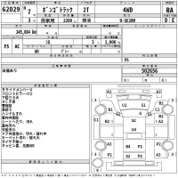 Mazda BONGO лот № 62029 оценка RA  с аукциона в Японии 2